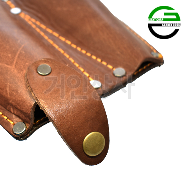 가든쿡 가죽 2구 전정가위집 GL-3 /전지 가위집 원예 조경 정원 접톱 공구 작업 국산