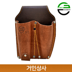 가든쿡 가죽 2구 전정가위집 GL-3 /전지 가위집 원예 조경 정원 접톱 공구 작업 국산