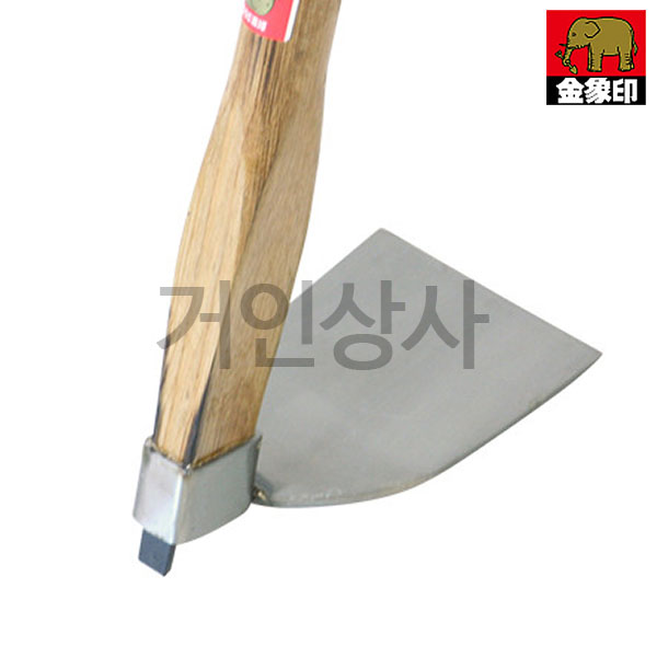 일제 코끼리표 금상인 스텐괭이 /괭이 일본 잡초제거기 텃밭 화단 원예 캠핑 뿌리채소 캐기