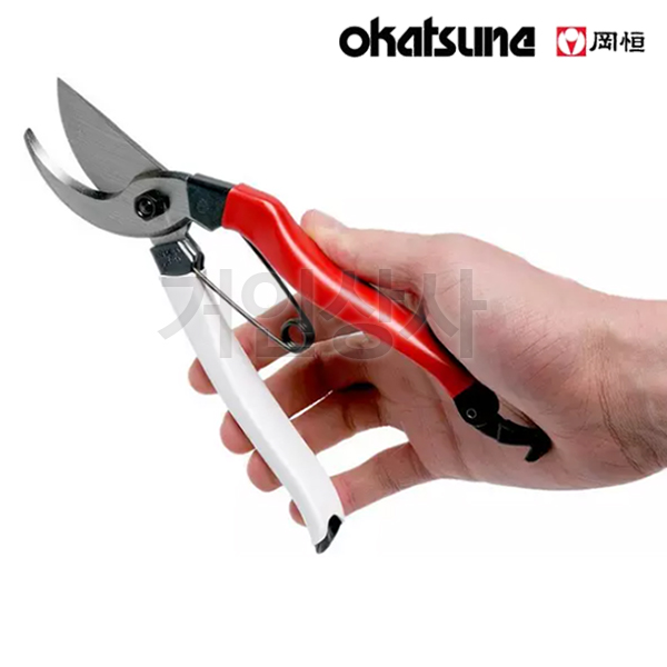 일제 강항 전지가위 210mm No 104/okatsune 전정가위 감귤가위 (전문가용)