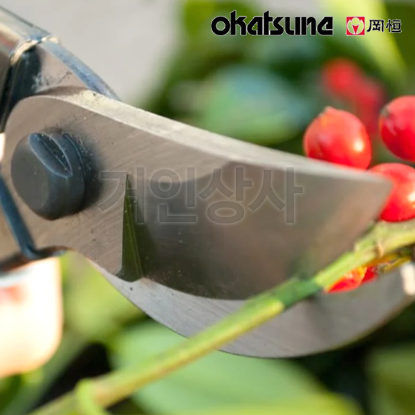 일제 강항 전지가위 210mm No 104/okatsune 전정가위 감귤가위 (전문가용)