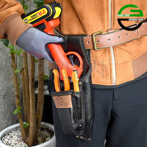 가든쿡 전동가위집 /전지 가위집 전정 원예 조경 과수 정원 공구 벨트 굿디자인 국산