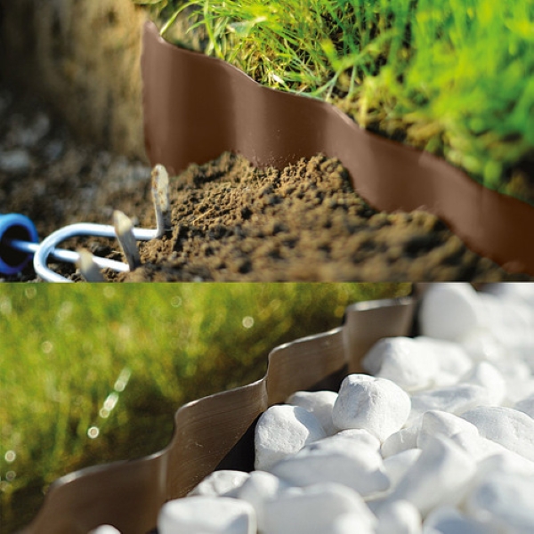 셀파스트 화단 분리대 30-011 /정원테두리 잔디경계 경계 잔디엣지 테두리 울타리 9m